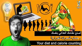 نظامك الغذائي و حساب السعرات الحرارية Your diet and calorie counting  #shorts