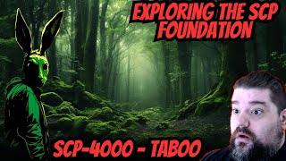 Reacting to SCP 4000 Taboo