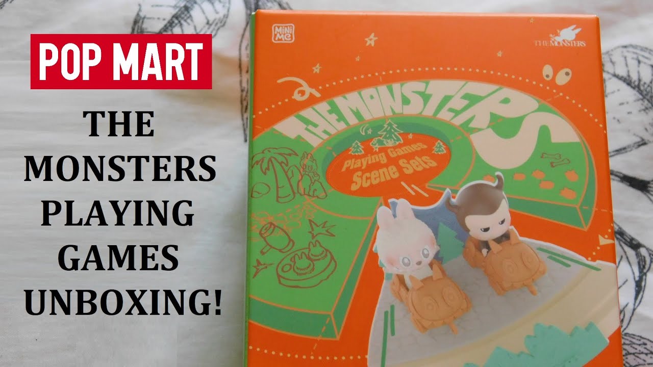 Labubu (The Monsters) Playing Games Blind Box Unboxing! *POP MART