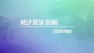 HelpDesk Demo