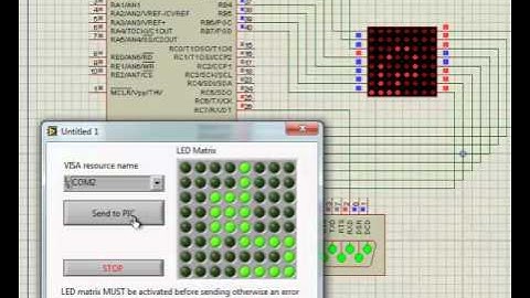 LED Matrix and LabVIEW