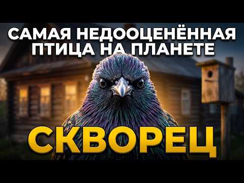 Скворец: 50 минут о самой дерзкой птице рядом с вами!