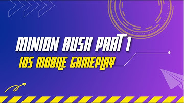 Minion rush iOS gameplay part one