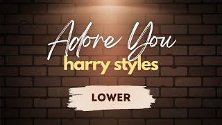 ADORE YOU - Acoustic Instrumental (Lower Key)