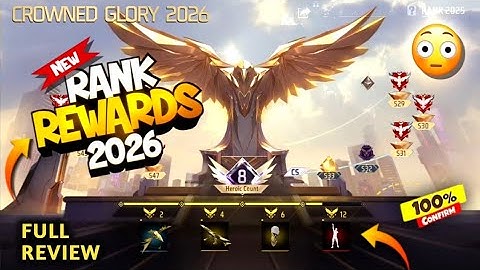 Next 2026 Rank Year Rewards 🤯 New Rank 2026 Free Rewards | Free Fire Next 2026 Rank Year Rewards