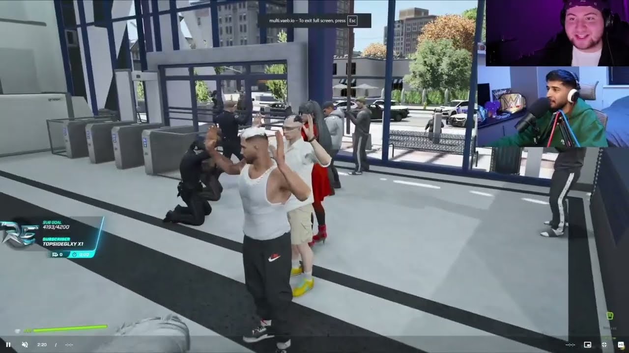 Ricky, OTT and 2 Reapers Try to Save Gio From The Cells After He's Already Sent Off | Prodigy Rp 2.7