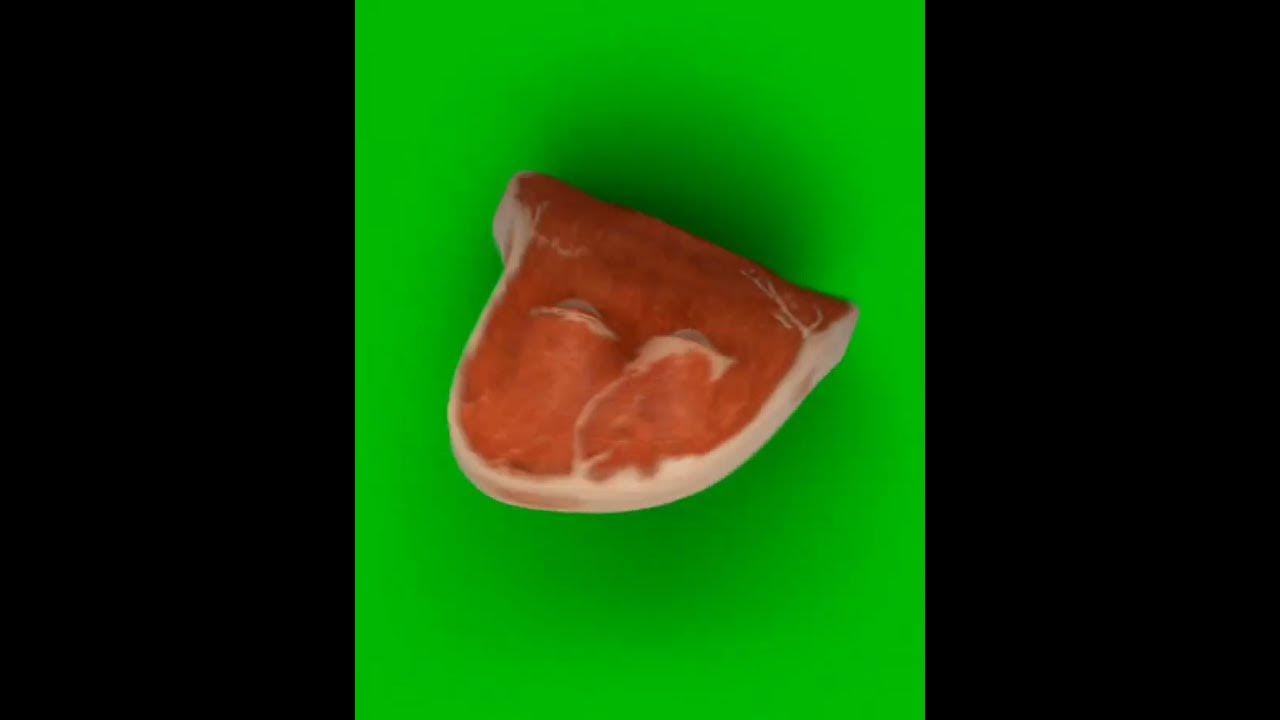 Charlie The Steak Running Green Screen YouTube