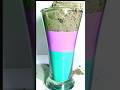 Kinetic sand colour pick cyan khaki  112 #kineticsand #satisfyling #short #viralshort #drawing