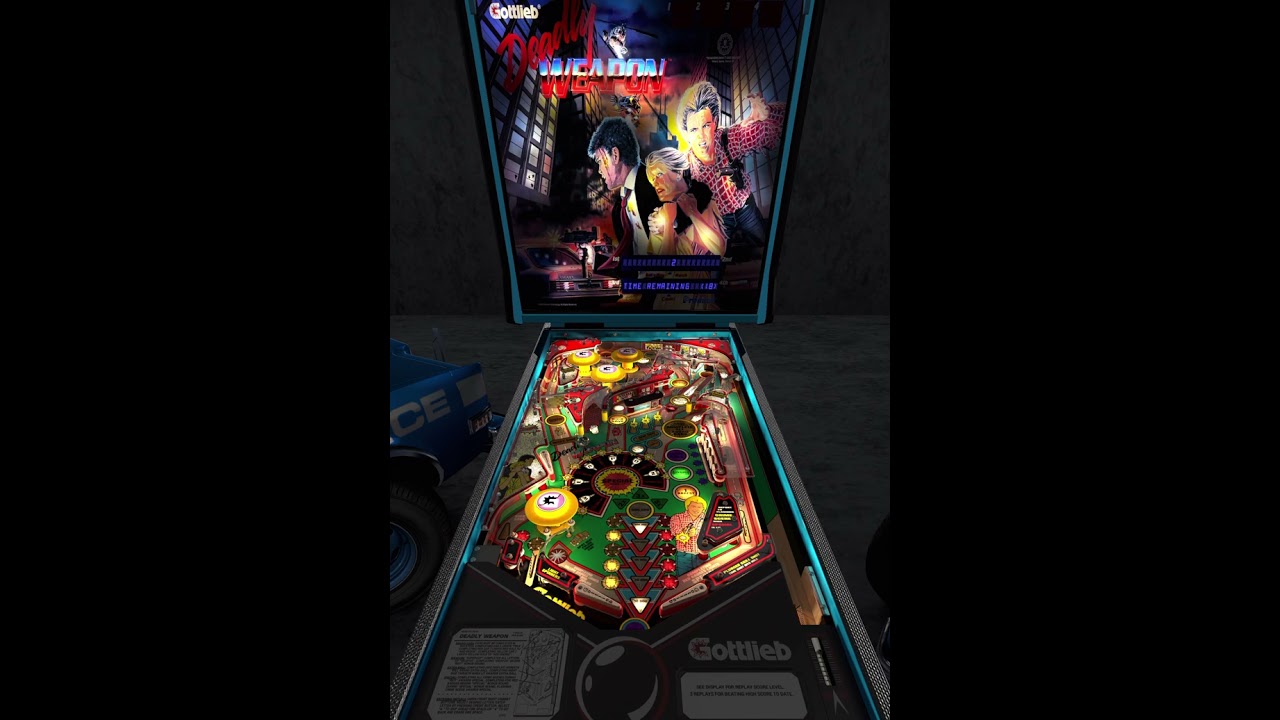 Schlabber34 Deadly Weapon Gottlieb (1990) / VPX-STANDALONE-MOBILE iOS