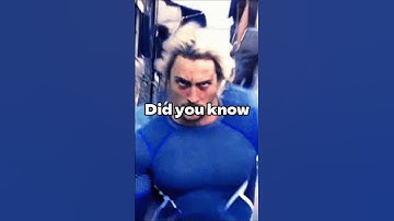 Did you know when quicksilver challenged the flash to a race #marvel