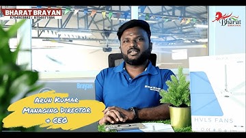 Bharat Brayan HVLS Fan | ACREX 2025 EXPO, Invitation from MD Mr. Arunkumar Adikesavan