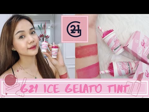 G21 Ice Gelato Tint Swatches And Review Mask Proof Foodproof Youtube