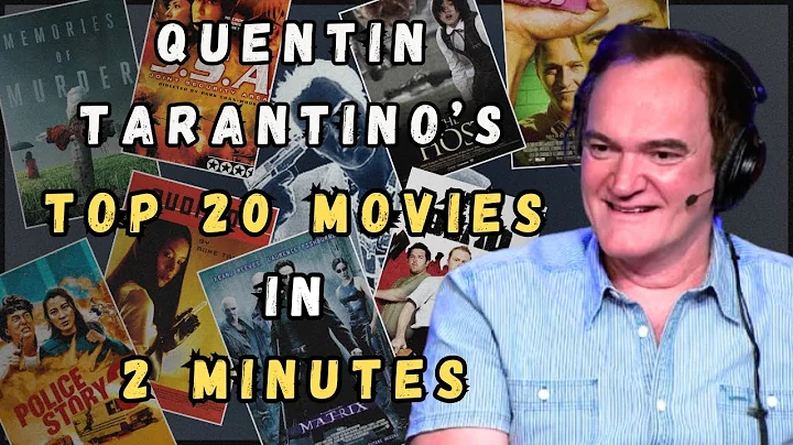 Tarantino's Top 20 Favorite Movies in 2 Minutes (1992-2009)