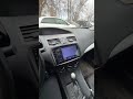 Установка магнитолы Mazda 3 BL. Android магнитола Wide Media