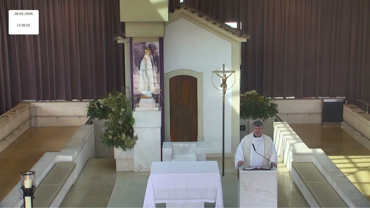 Terço a Nossa Senhora de Fátima desde a Capelinha das Aparições 28.02.2026