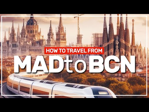 Video: Hoe kom je van Madrid naar Barcelona