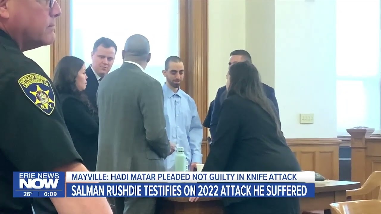 Rushdie Testifies on Day Two as Trial of Hadi Matar Continues