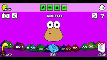 Pou Mod And Hack Gameplay Part 29 | Android Mobile Game No Level 1000 | Landscape Mode