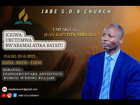 LIVE UBUTUMWA BW ABAMALAYIKA BATATU ELDER JEAN BAPTISTE NIBIGIRA