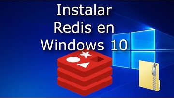 Instalar Redis en Windows 10 desde .zip