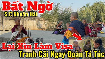 Bất Ngờ Sư Cô Nhuận Hải Lại Xin Làm Visa Cho Thầy Minh Tuệ | Tranh Cãi Gay Gắt Tại Nơi Thầy Tá Túc