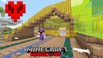 🔴 2477 Days In Hardcore Minecraft 1.19.2 | Automatic Wheat Farm Gets Upgrades part 3