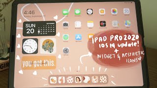 IPAD PRO 2020 (11”) IOS 14 update * + widget and icons customization