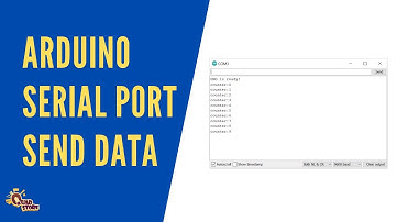 Sending data through serial port in Arduino IDE
