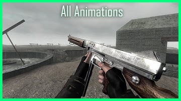COD2 Back 2 Fronts (Mod): All Weapon Animations 🐄