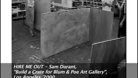 Hire Me Out - Sam Durant,Part6/36 2000