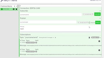 ESP32-CAM Send base64 image data throgh MQTT