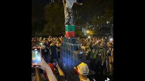 the crates challenge / hood Olympics