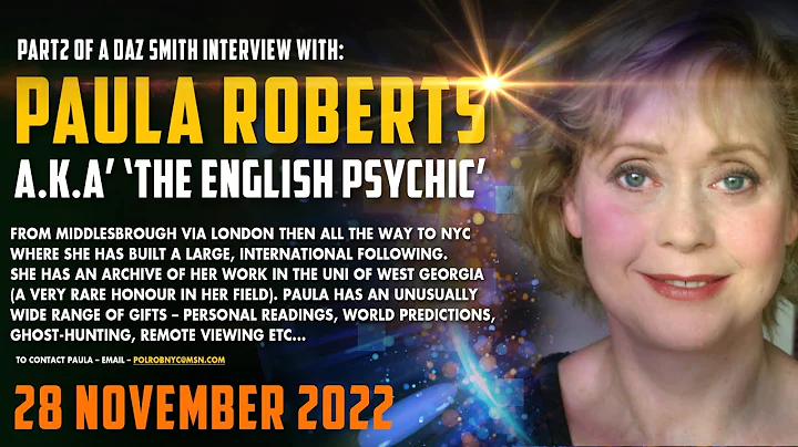 Interview 2 with Paula Roberts - The English Psych...
