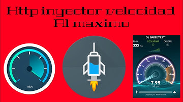 Acelerar la velocidad del  http injector al maximo la configuración definitiva