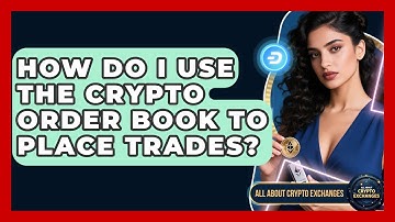 How Do I Use The Crypto Order Book To Place Trades? - All About Crypto Exchanges