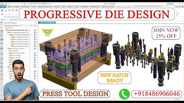 Sheet metal die calculations 🔥 Press tool design tutorial 😍 Progressive Die design in NX #cimdesign