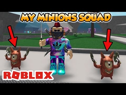 My Minions Squad In Roblox Lucky Blocks Battlegrounds Youtube - dress up in 60 seconds challenge in roblox fashion frenzy summer theme