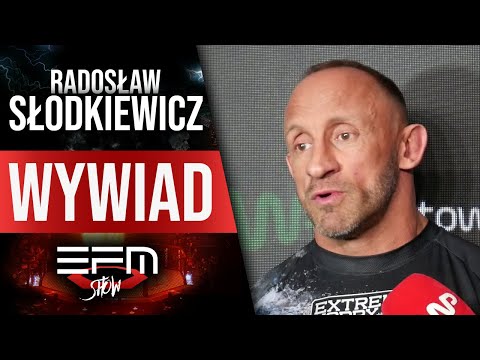 Radosław Słodkiewicz o walce z Akopem na EFM Show: "Gdybym się go obawiał, to bym nie przyjął walki"