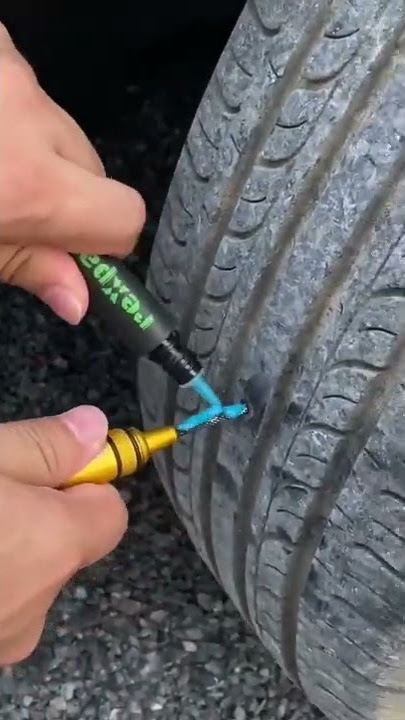 Alat tambal ban tubeless simple dan pratkek cara memakainya. Semoga bermanfaat