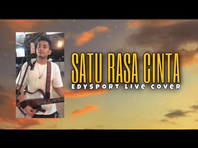 Satu Rasa Cinta  - Arief (Live Cover) Edysport class=