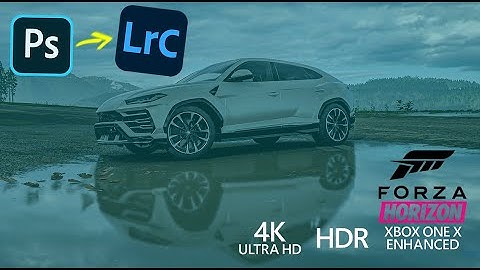 FORZA HORIZON 4 | How to IMPROVE the QUALITY of your Photos - HDR