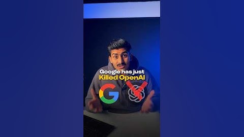 Google has just killed OpenAI 😵🤯 #google #openai #ai #contentcreator #aigenerated