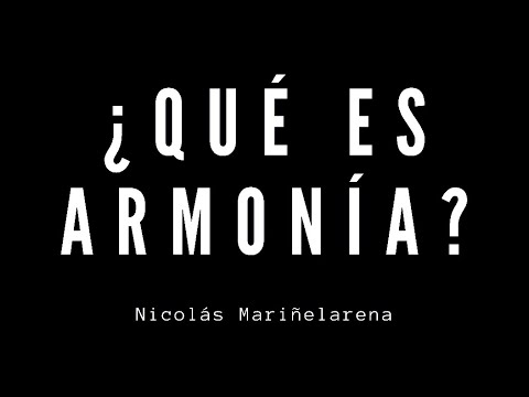 Video: Que Es La Armonia