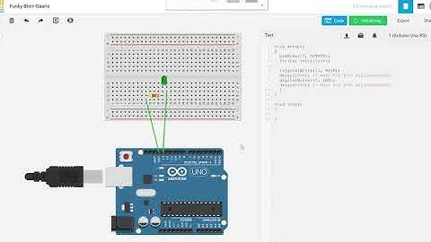 Arduino Thinker CAD: For loop and Serial Monitor