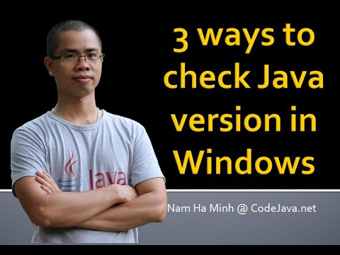 Video: Cum îmi verific versiunea Java online?
