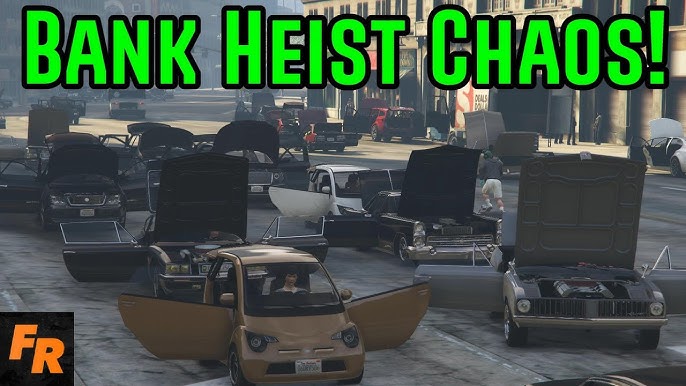 Trying to survive GTA 5's campaign amid the absurdity of the Chaos Mod