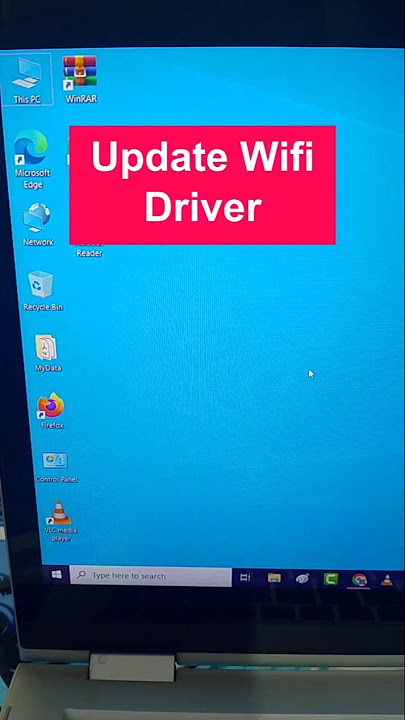 how to update wi-fi driver laptop pc #shorts #wifi #driver #tech