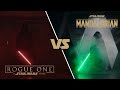 Darth Vader vs Luke Skywalker Hallway Scene Comparison [Star Wars]