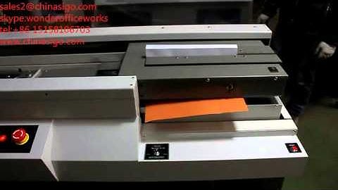 glue binding machine test.avi