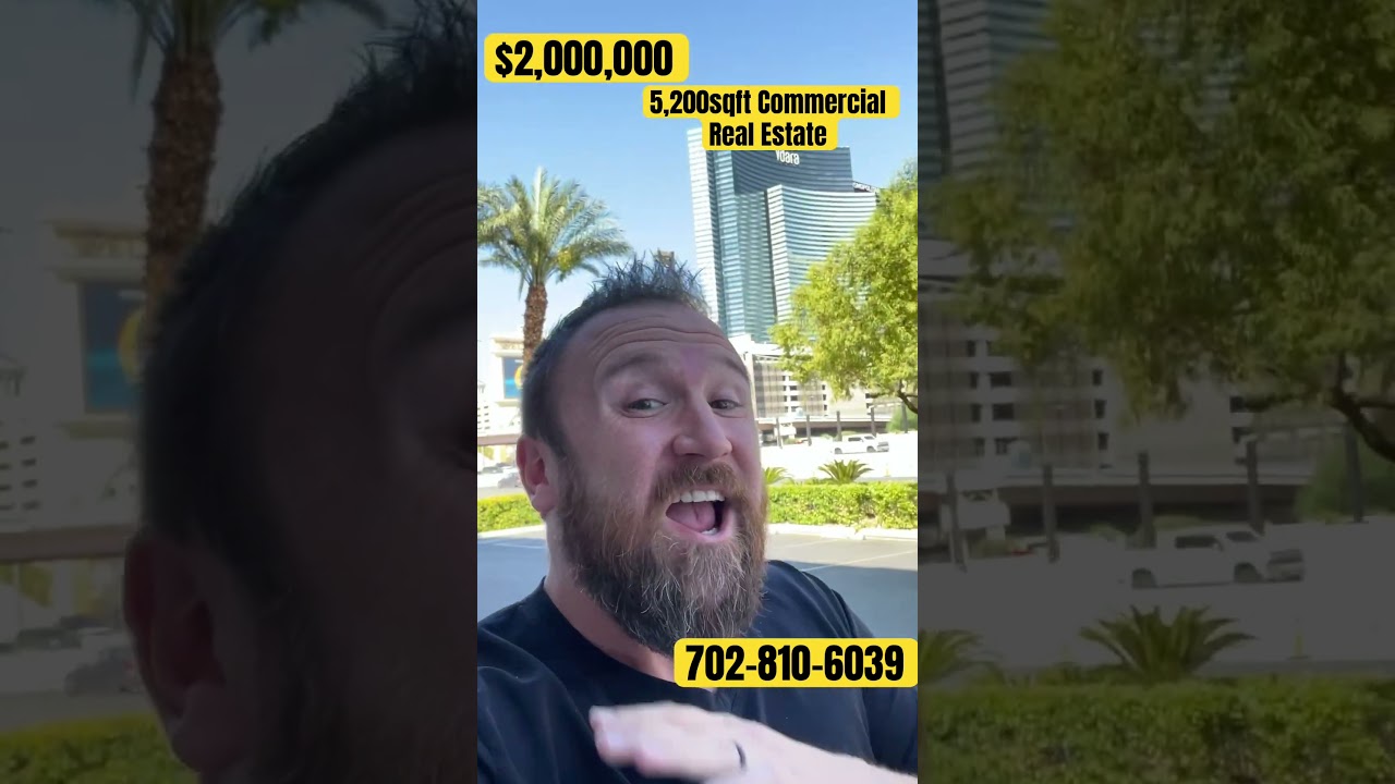 $2M Prime Commercial Real Estate location in Las Vegas 5,200sqft Panorama Towers Steve 702-810-6039